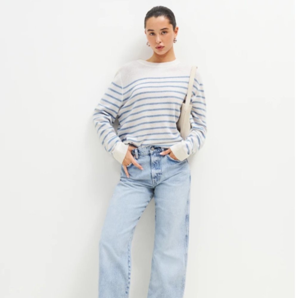 Reformation Boyfriend Sweater Cashmere size small NWT